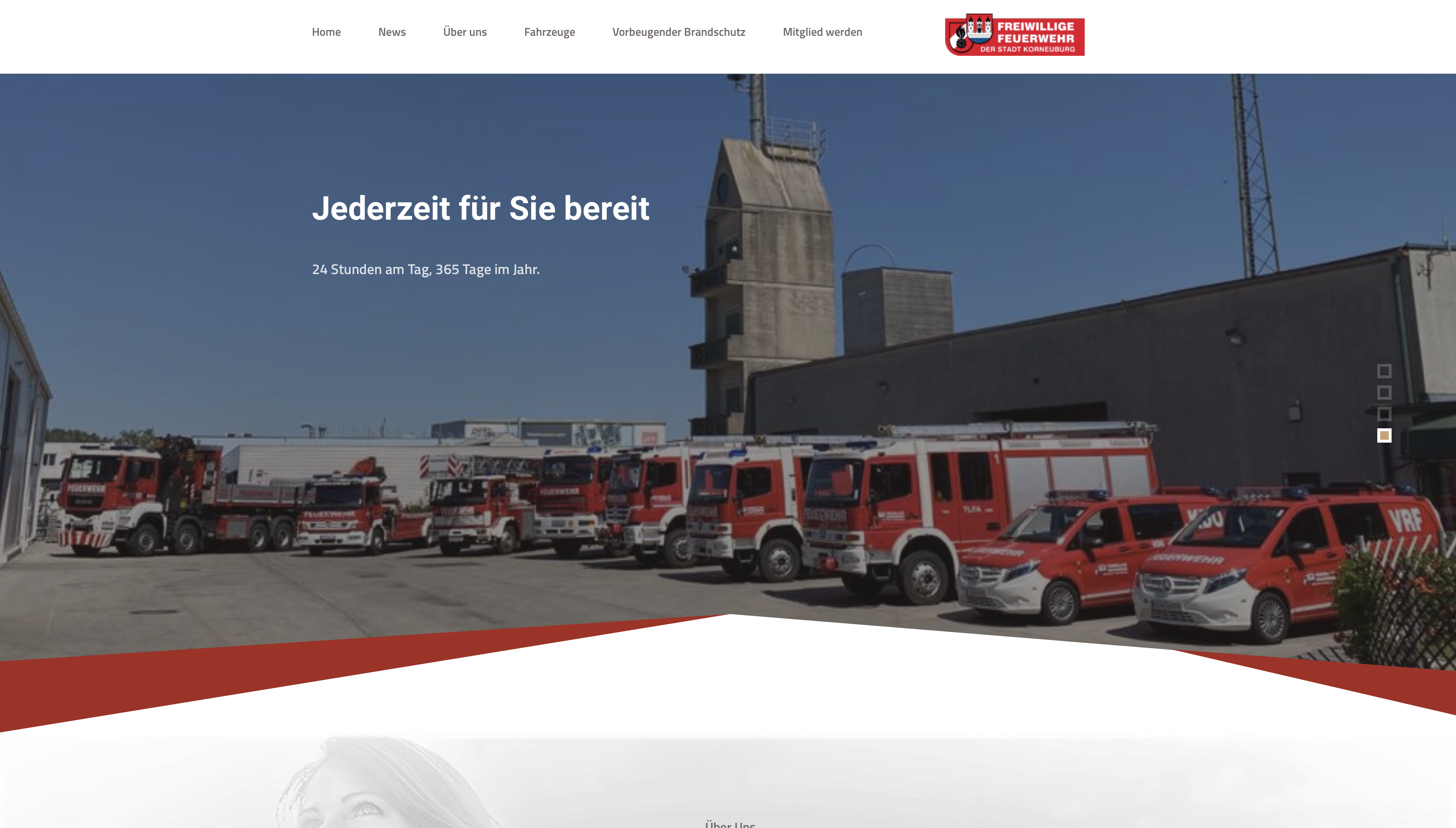 Feuerwehr Korneuburg Homepage