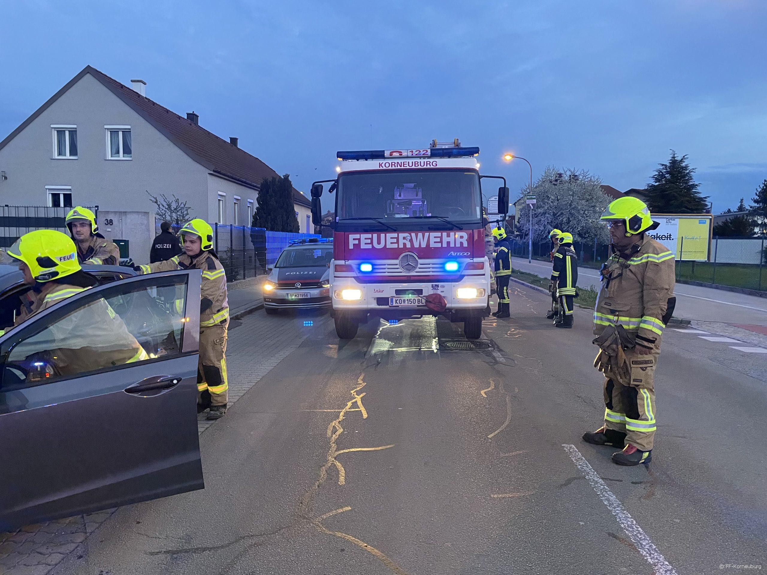 Verkehrsunfall Leobendorferstraße