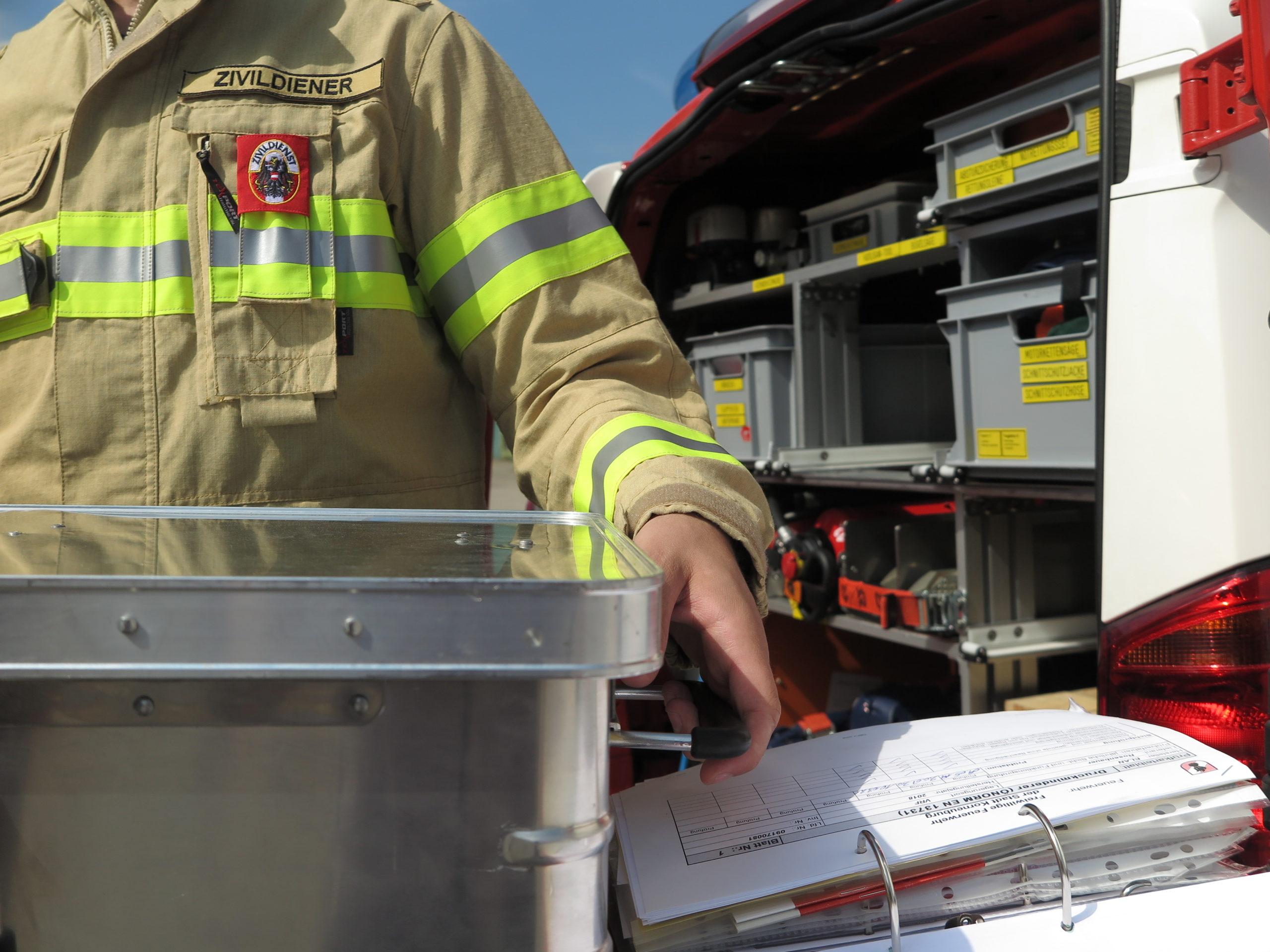 Zivildienst bei der Freiwilligen Feuerwehr der Stadt Korneuburg – freie Plätze ab Mai 2023