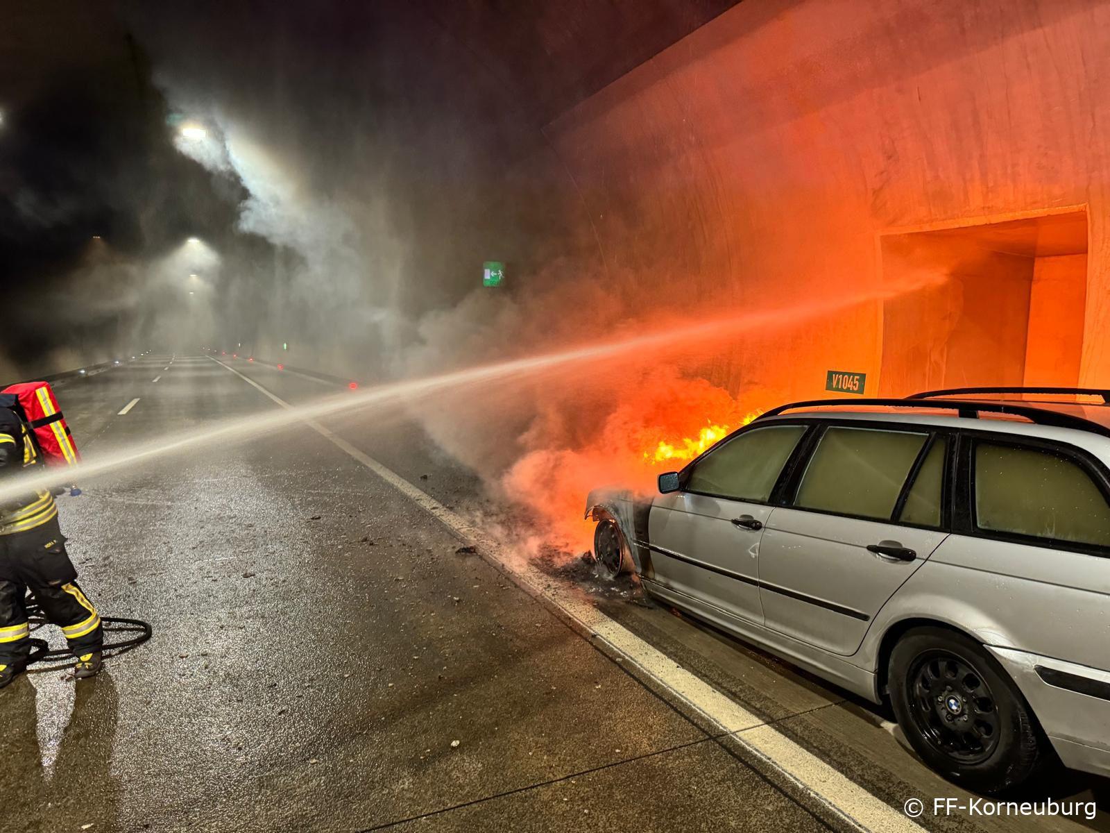 Brandeinsatz im Tunnel: Feuerwehr verhindert großes Unglück!